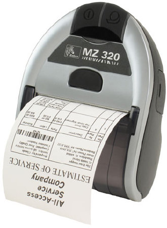 Мобильный принтер этикеток Zebra iMZ 320 USB + Bluetooth