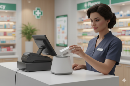 Сканер штрих-кодов Aisino VM-SC02 Сканер штрих-кодов Aisino VM-SC02